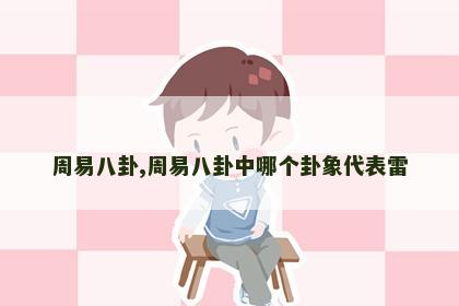 周易八卦,周易八卦中哪个卦象代表雷