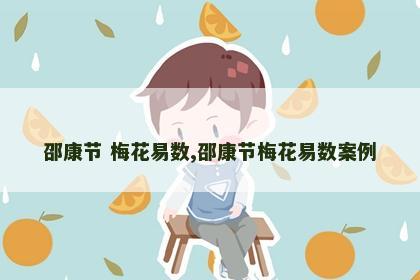 邵康节 梅花易数,邵康节梅花易数案例