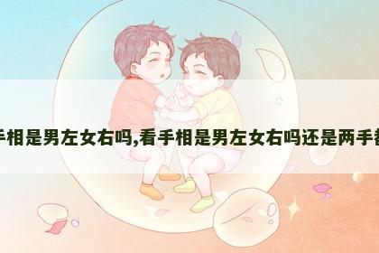看手相是男左女右吗,看手相是男左女右吗还是两手都看