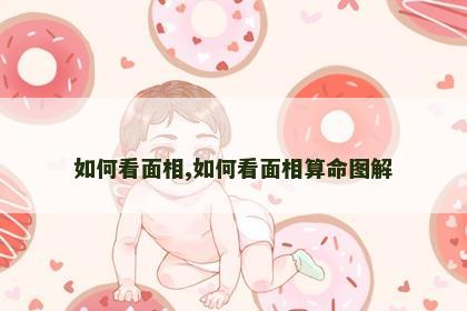 如何看面相,如何看面相算命图解