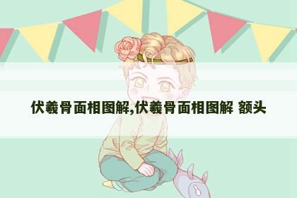 伏羲骨面相图解,伏羲骨面相图解 额头