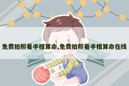免费拍照看手相算命,免费拍照看手相算命在线