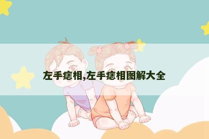 左手痣相,左手痣相图解大全