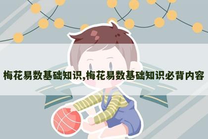 梅花易数基础知识,梅花易数基础知识必背内容