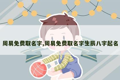 周易免费取名字,周易免费取名字生辰八字起名