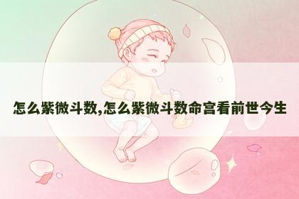 怎么紫微斗数,怎么紫微斗数命宫看前世今生 怎么紫微斗数,怎么紫微斗数命宫看前世今生